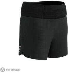 Compressport Trail Racing női rövidnadrág, fekete (L)