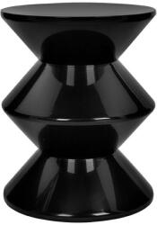 King Home TURN Geometrikus Polipropilén Kisasztal Fekete (KHM-KH010103256)