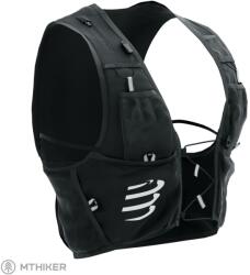 Compressport UltRun Evo 10 Pack mellény, 10 l, fekete (XL)