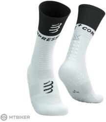 Compressport Mid Compression V2.0 zokni, fehér/fekete (T1 (EU 35 - 38))