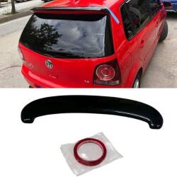  Polo 2002-2009 Hátsó Légterelő Fényes Fekete ABS Műanyag AutoVision