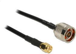 Delock Antennakábel N dugó & gt; SMA dugó CFD200 15 m alacsony veszteséggel (89516)