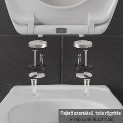 CeraStyle Ibiza WC Ülőke - Matt Szürke - Duroplast