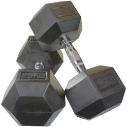 Zoco Body Fit 2 db-os súlyzókészlet (2x25 kg), Zoco Body Fit YL002, összsúly 50 kg, fekete (ZCB-YL002-50)