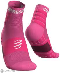 Compressport Edzőzokni, 2 pár, rózsaszín (T3 (EU 42 - 44))
