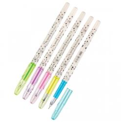 Centrum Химикалка Centrum Samba, син цвят на писане, 0.5 mm, бял, цената е за 1бр. (продава се в опаковка от 36бр. ) (OK26627)