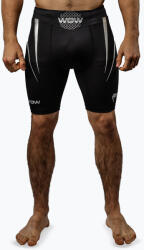 Venum Pantaloni scurți de antrenament pentru bărbați Venum X WOW FC Vale Tudo black/silver grey
