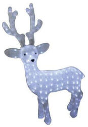 Somogyi Elektronic Karácsonyi 200 LED-es nagy méretű világító rénszarvas, 83 cm magas
