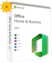 Microsoft Office 2024 Home & amp; Business (1 eszköz / Lifetime) (Költöztethető) (Windows/Mac)