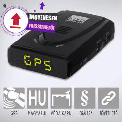 KIYO GPS U1 telepített traffipax előrejelző (KY-GPS-U1)
