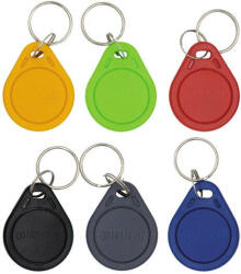 CON-TAG/BLACK/125kHz EM/RFID/Fekete/Proximity kulcstartó - pepita
