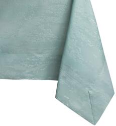 AmeliaHome Asztalterítő Vesta mentazöld dombornyomott modern 140x500 AmeliaHome