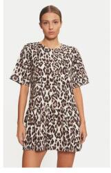 Gina Tricot Női ruha, Gina Tricot, 304617201, Poliészter, M INTL, Barna (0000304617201_M)