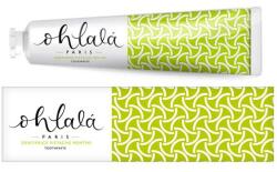 Ohlala fogkrém, 75 ml, Pisztácia és menta ízű