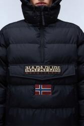 Napapijri Napapijri, Rainforest logós steppelt télikabát, Fekete, S (NP0A4HMA-0411-S)