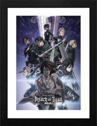GB eye Afiș înrămat GB eye Animation: Attack on Titan - Key Art 2 (GBYDCO045)