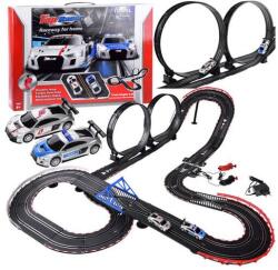 Elektromos autó rally versenypálya 2 autóval 8m RC0620