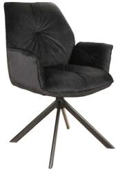 SIGNAL MEBLE Szék Boogie II Velvet fekete váz / fekete BLUVEL 19 (BOOGIEIIVCC)