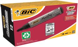 BIC ECOlutions 2000 filctoll, Tartós, Fekete, 12 db (8209153)
