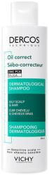 Vichy Dercos faggyújavító kezelés sampon, faggyús fejbőrre, 200ml
