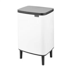 Brabantia Cos de gunoi Brabantia Bo Small Hi 1006647, 12 L, Deschidere lina si silentioasa, Baza antiderapanta, Alb (1006647) Cos de gunoi