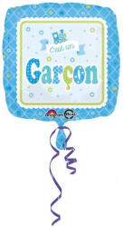  Welcome Baby Blue fólia lufi 43 cm