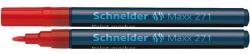 Schneider Marker cu vopsea SCHNEIDER Maxx 271, varf rotund 1-2mm - rosu (S-127102) - forit