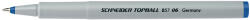 Schneider Roller Schneider Topball 857, varf cu bila 0.6mm - scriere albastra (S-8573) - forit
