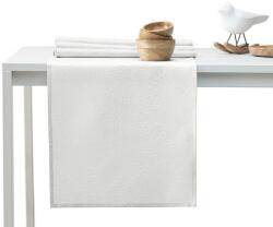AmeliaHome Asztalterítő Gaia krémű dombornyomott 115x180+35x180 AmeliaHome