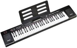 Creative Elektronikus orgona 61 billentyűvel, 200 hanggal és 200 ritmussal, gyerekeknek és felnőtteknek, töltővel és fogantyúval, fekete színben