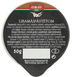 Orsi libamájpástétom 50 g