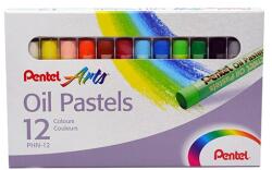Pentel Pasteluri de ulei, PENTEL, "Arts", 12 culori diferite PHN-12U (PHN-12U)