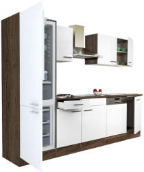 Leziter Yorki 280 konyhabútor alulfagyasztós hűtős kivitelben - pepita - 245 440 Ft