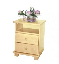 Komforttéka Max Julia Éjjeliszekrény - 2 Fiók - Fenyőfa