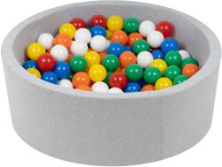  Euro-Matic Labdamedence 90*30cm 200db 7.5cm műanyag labdával " 6szín mix" Magyar termék