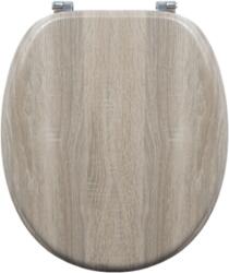 Praktiker Praktiker világos fa színű MDF WC-ülőke
