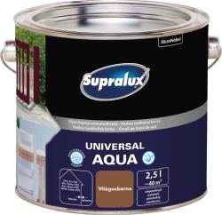 Supralux Universal Aqua 2, 5l Világosbarna Selyemfényű Zománcfesték