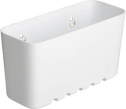 Megalant Fürdőszobai Tároló, 20x11x9, 5cm, Fehér, Polipropilén