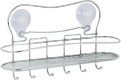  Flower Polc 6 Kampóval, Króm