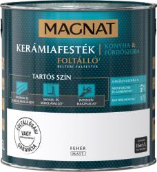 Poli-Farbe Magnat Kerámiafesték 2, 5l Konyha& Fürdőszoba Falfesték Fehér