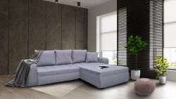 D & L Peru 245x175x80cm szürke sarokkanapé