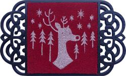 Praktiker Living Praktiker Lábtörlő Gumi, Kókusz Betétes, 75x45cm, őszi-téli Design, Cserélhető