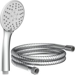 SCHÜTTE Napoli Zuhanyszett 3 Funkció, 150cm, Gégecső, Króm