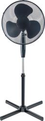 Praktiker Praktiker TX-1608B 3 fokozatú oszcilláló 43cm-es fekete álló ventilátor