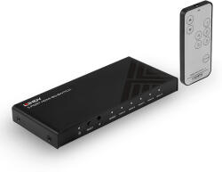 LINDY LNY-38233 : 5-портов HDMI 2.0 18G, видео превключвател, превключвател, 4K@60Hz (LNY-38233)
