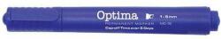 Optima Permanens Filctoll - Sötétkék - 1-5 mm (53147)