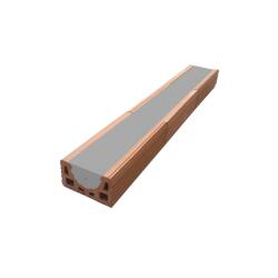  Kerámia Nyílásáthidaló Pápateszéri Bakony 12-es 125x12x6, 5cm