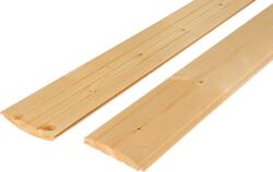 Rettenmeier Holzindustrie Lambéria Hf-minőség 19x121x2100mm 1, 27m2/cs Lucfenyő Blockhaus-profil