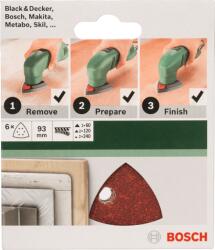 Bosch Csiszolólap Készlet 6 Részes Excentercsiszolóhoz (2609256a54)