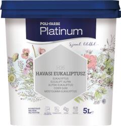 Poli-Farbe Platinum színes beltéri falfesték H35 Havasi eukaliptusz 5l
